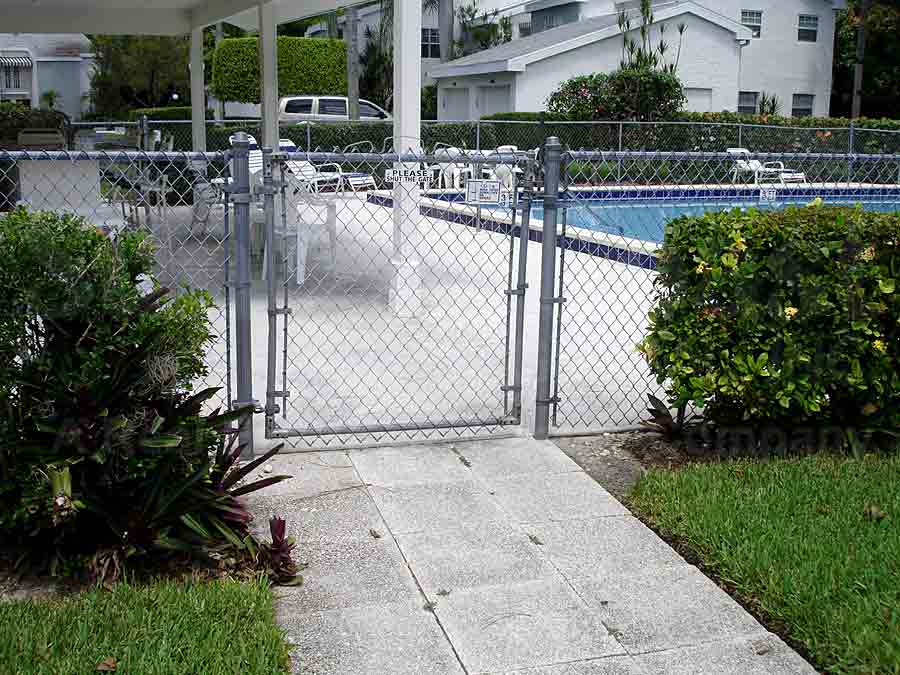 Lakeview Pines Pool Gate